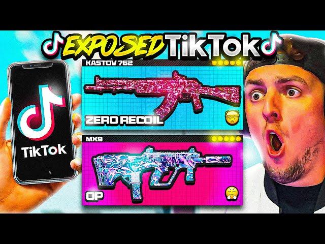 EXPOSING *BROKEN* TikTok Meta loadouts on Warzone