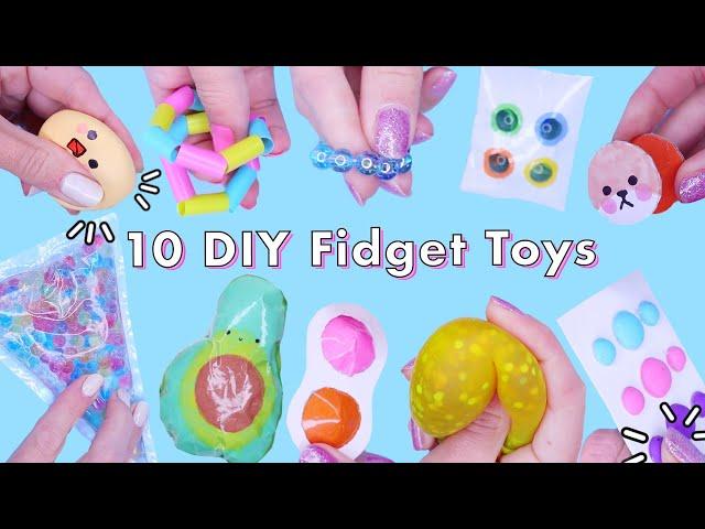 10 DIY Best Compilation TIKTOK POP IT Fidget toys! VIRAL TikTok anti-stress fidgets