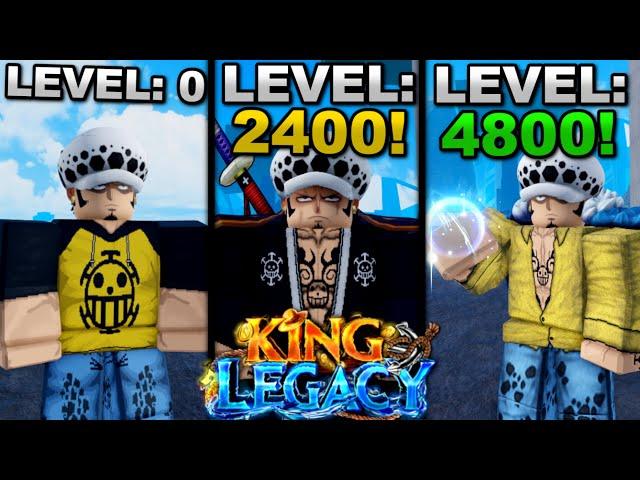 I Spent 24 Hours As Trafalgar D. Water Law in Roblox King Legacy... Here's What Happened!