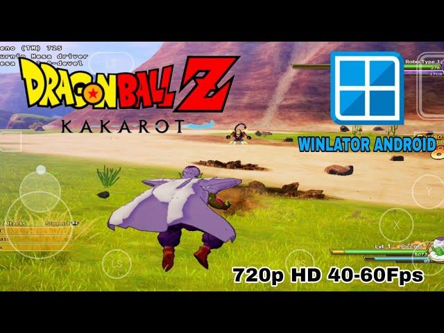 Dragon Ball Z: Kakarot Gameplay On Winlator Emulator Android (Windows) v8.0 (Rev1)