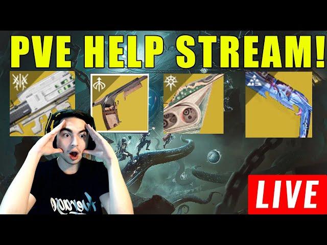 DESTINY 2 - PVE HELPS! XUR TODAY + DRIP OR RIP FASHION SHOW!