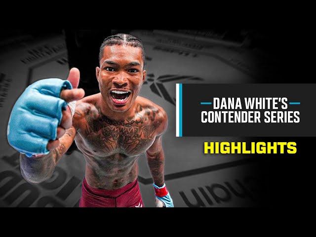 INSANE HIGHLIGHTS From Dana White's Contender Series! 