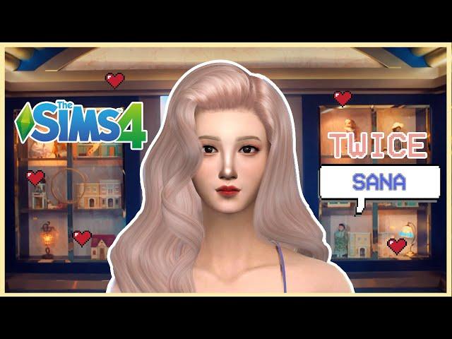 The Sims 4 : CAS + Full CC List - Sana (Twice) | PRIMROSE SIMS #CreateASim   // 심즈 4 : 트와이스 사나