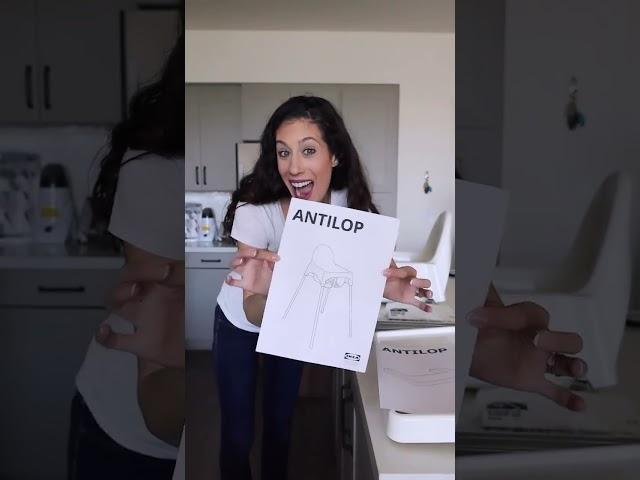 Unboxing the Ikea Antilop High Chair