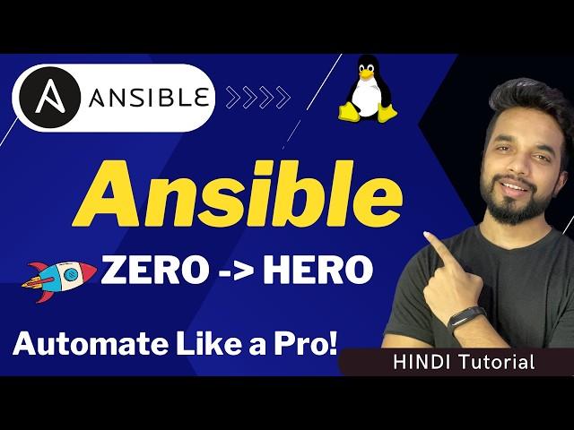 ANSIBLE Course For Beginners in One Video 2024  [HINDI] | MPrashant