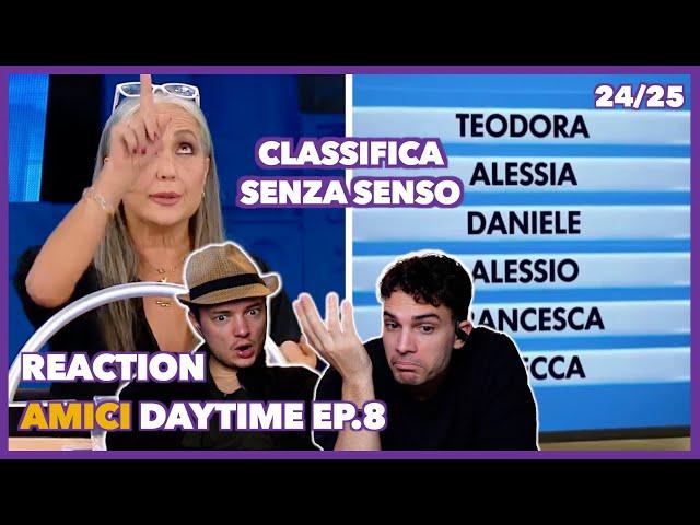 Interrogazione della Celentano e Classifica del Pubblico | Reaction al Daytime di Amici ep.8