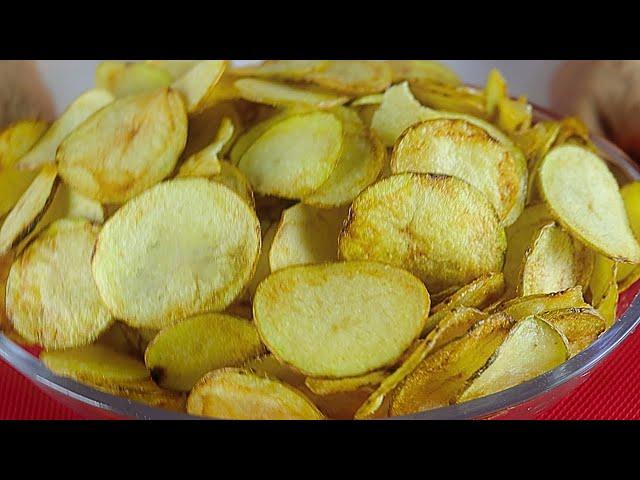 BATATA CHIPS CROCANTE | SEQUINHA COM TEMPERO ESPECIAL IGUAL DE RESTAURANTE.