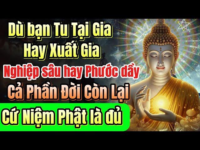 Hưởng phước đức cả đời còn lại, bạn chỉ cần niệm Phật là đủ | Quán Trà Đời