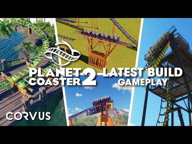 EXCLUSIVE CREATOR ACCESS Playing the Newest Planet Coaster 2 Build!