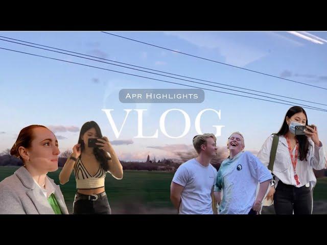 VLOG:: Apr Highlights  Bestie from school, London DJ event, Startup | Min Lee UK