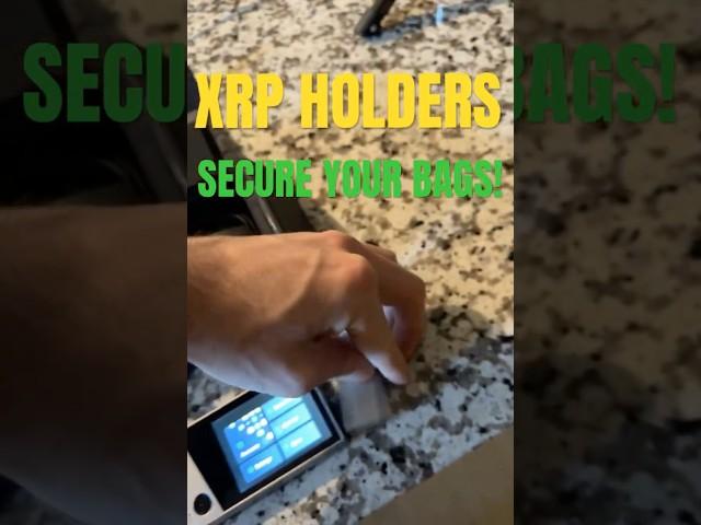 XRP holders: Protect your gains with this wallet and recovery key!  #XRP #crypto  #xrparmy  #hodl