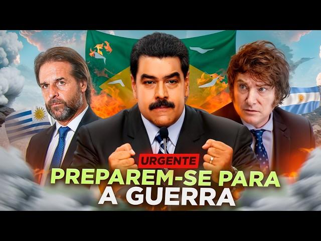 Nicolás Maduro ROMPE relaçãos diplomáticas e Brasil REAGE! (Felipe Dideus)