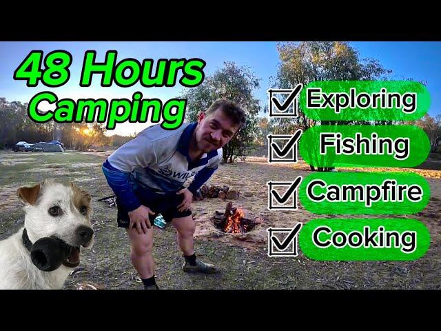 48 hour Camping Trip - Murray river, Fishing, Crayfish, Camp Fire Cooking