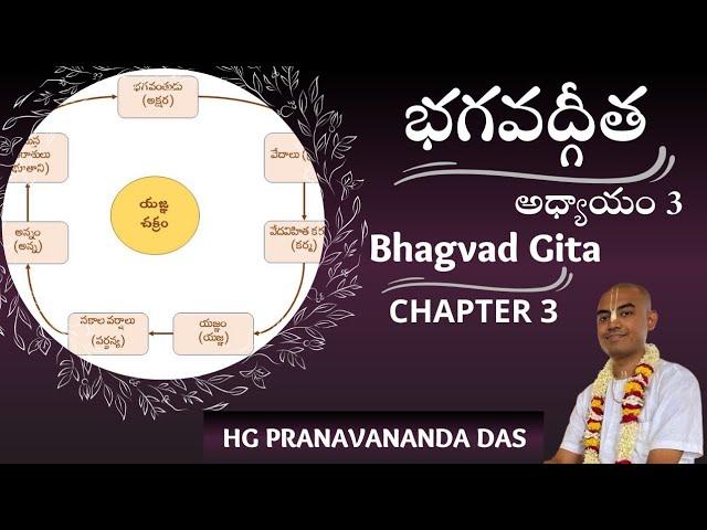 BHAGAVAD GITA - CHAPTER 3 - భగవద్గీత - అధ్యాయం -3| HG Pranavananda Prabhu