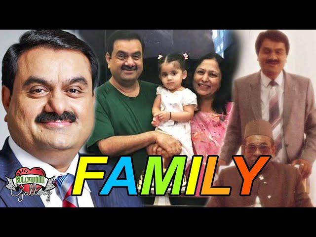 Gautam Adani Family With Parents, Wife, Son & Brother