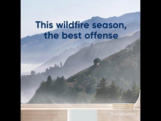 Blueair Wildfire Organic Social Carousel Video - Get Prepared