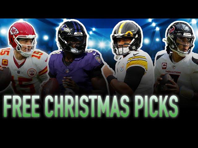 NFL Christmas Day Free Picks and Predictions | NFL Free Picks Today | THE LINES MonsterPod #303