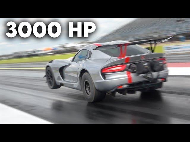 3000HP Twin Turbo Dodge Viper Runs Fastest 1/4 Mile Ever (TX2K24 Day 1 + 2)