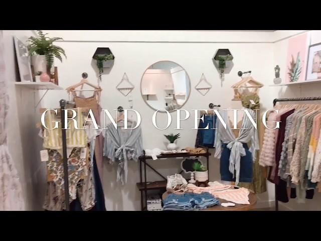 CLOTHING BOUTIQUE TOUR