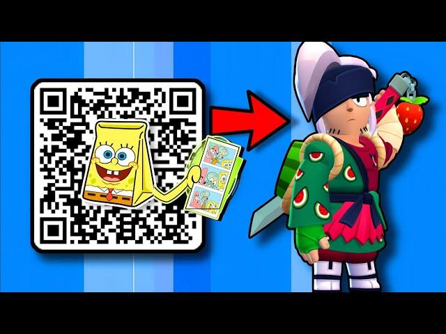 NEW LEGENDARY GIFTS QR CODES BRAWLSTARS