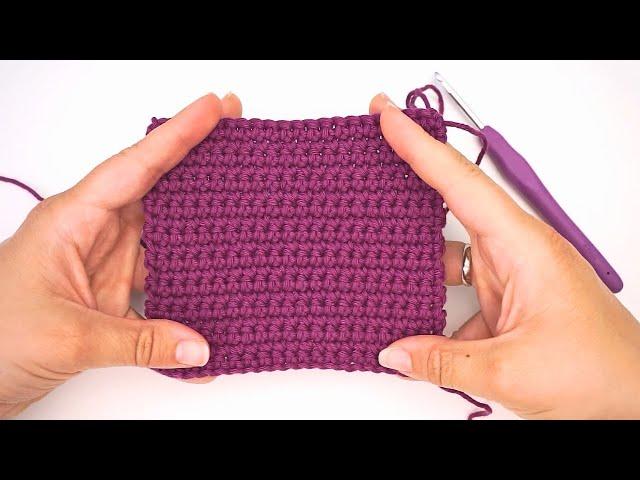 Learn To Single Crochet - Easy Crochet Tutorial for Absolute Beginners