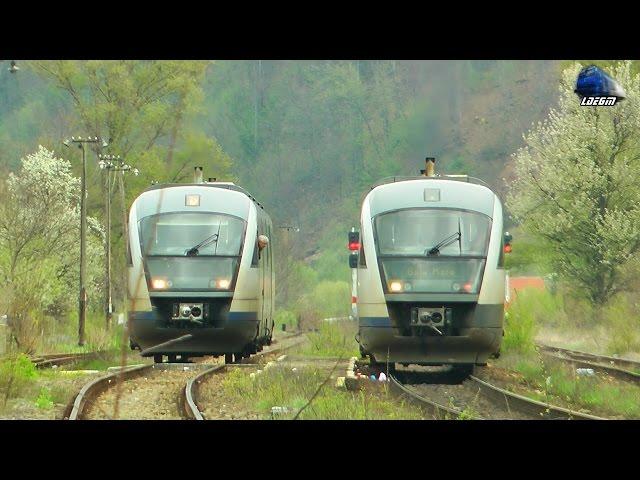 Trenuri CFR Calatori Trains in Defileul Crisului Repede`s Canyon [Spring Edition] - 14 April 2017