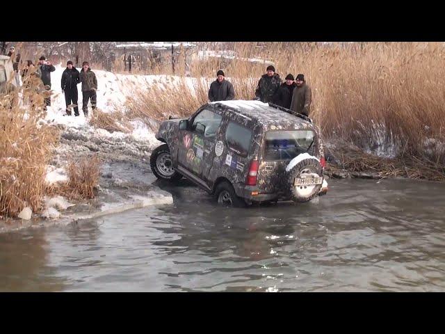 Трофи экспедиция Арктика 2012. УАЗ, нива, БРДМ, сузуки джимни, ленд крузер