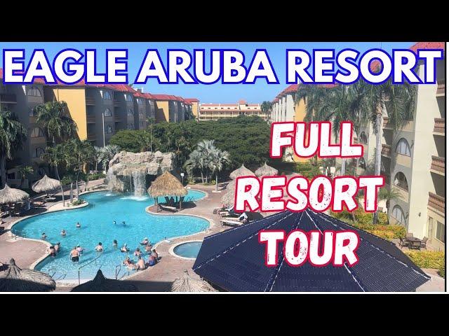 EAGLE ARUBA RESORT AND CASINO - FAMILY HOTEL ON EAGLE BEACH, ARUBA - FULL RESORT AND ROOM TOUR 2024