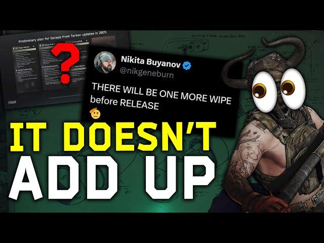 (Patch Soon) Full Delay... or Surprise Wipe? It Doesn't Add Up // Escape from Tarkov Wipe News