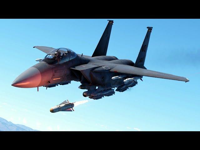 The Strike Aircraft of All Time || F-15E Strike Eagle CAS in Ground RB (War Thunder Firebirds)