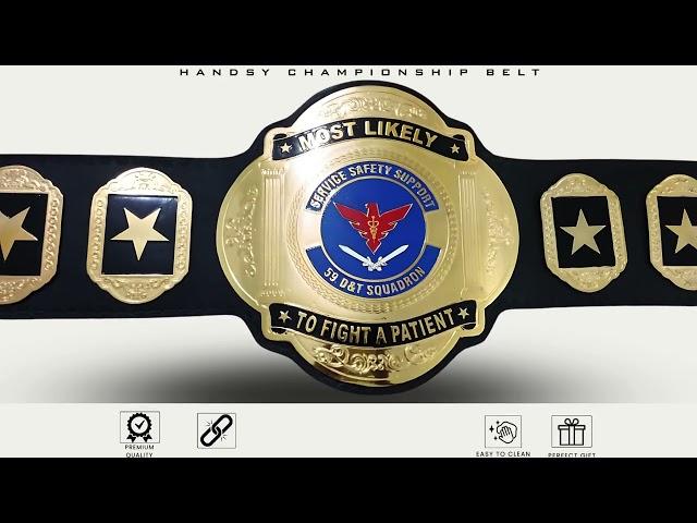 Creating a Custom Championship Belt #wrestling #wrestlingbelts #corporateawards