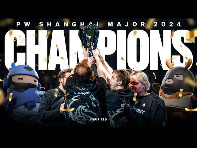 TEAM SPIRIT: SHANGHAI MAJOR 2024. CHAMPIONS VLOG (ENG SUB)