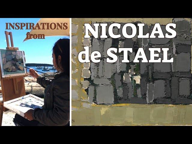 Nicolas de Staël Paintings - Lessons I learned from his Abstract Landscape (Art Inspiration)