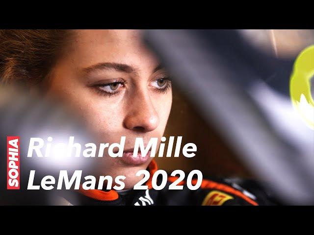 SOPHIA FLOERSCH - TATJANA CALDERON - KATHERINE LEGGE on the way to 24h LE MANS