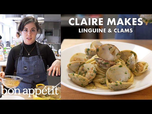 Claire Makes Linguine and Clams | From the Test Kitchen | Bon Appétit