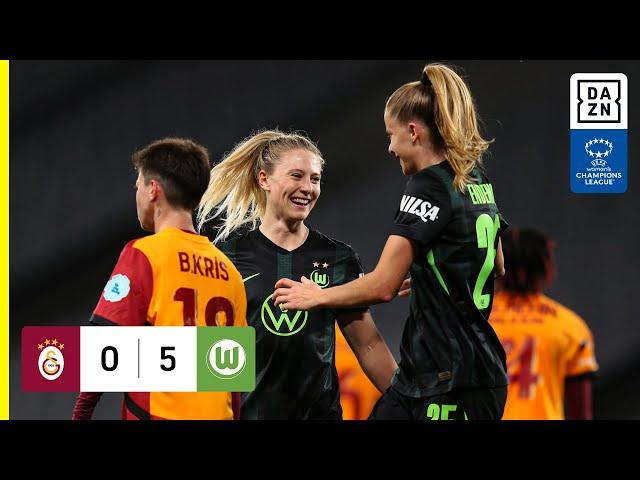 HIGHLIGHTS | Galatasaray A.Ş  vs. VfL Wolfsburg - UEFA Women's Champions League 24-25 (Deutsch)