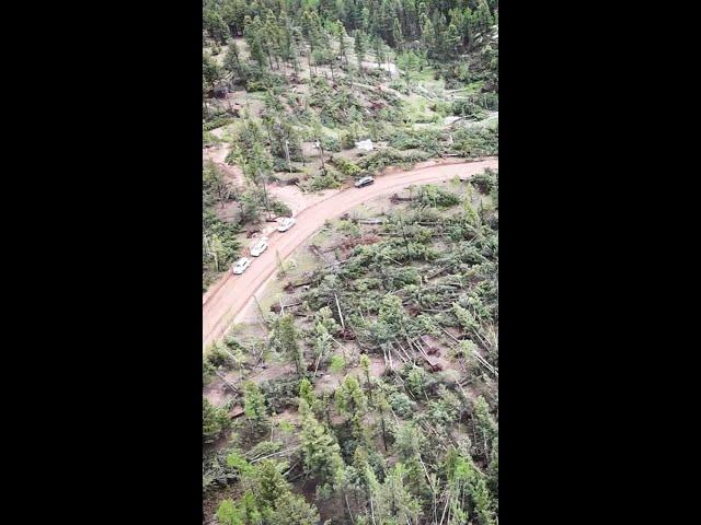 Tornado Strikes Near Pikes Peak In Colorado