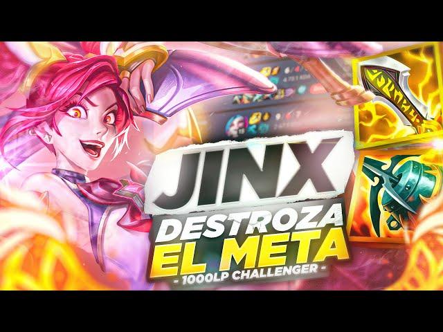 POR ESTO JINX es el MEJOR ADC del PARCHE 