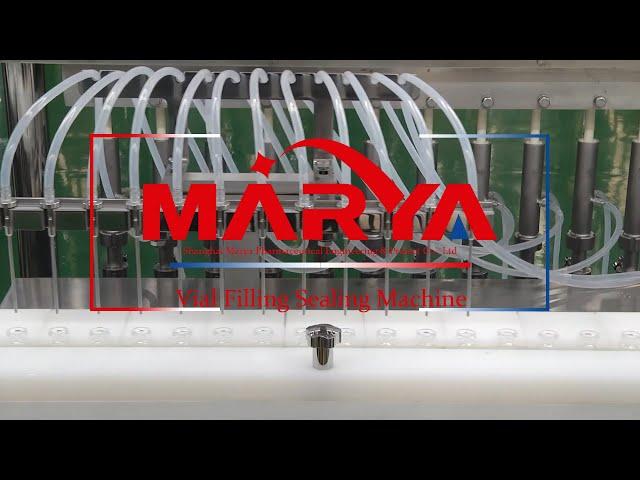 Marya Pharmaceutical Vial Filling Sealing Machine in Vial Filling Sealing Line Suppiler