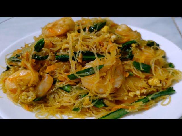 Resep Bihun Goreng Ala Chinese food Restauran | Bihun Goreng Simple | Menu Masak Hari ini