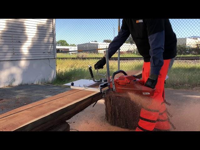 How to use the NEW Granberg Alaskan Winch® System for chainsaw milling