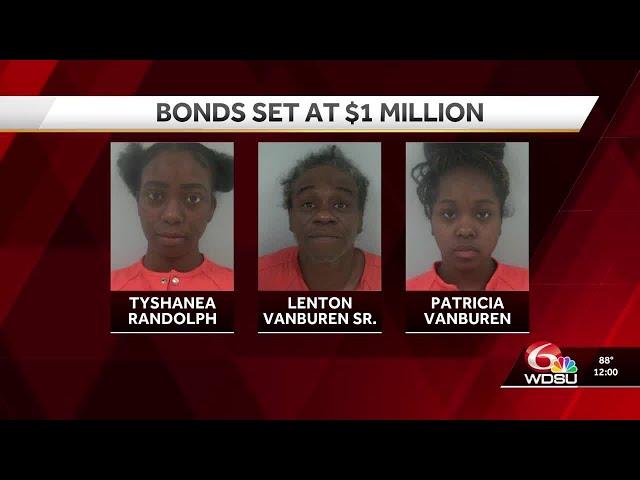 Three people accused of helping escaped New Orleans inmates have bonds set