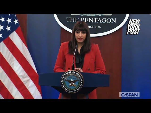 Pentagon briefs press on transition plan for Trump administration