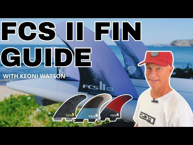 FCS II Fin Guide - Hawaiian South Shore Surf Shop