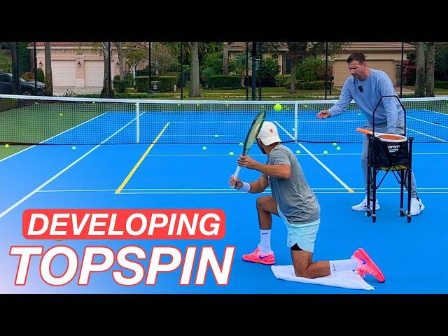 How to Develop Heavy Topspin One-Handed Backhands