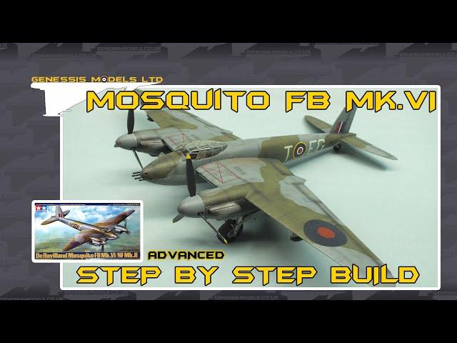 Tamiya : Mosquito FB Mk.VI : 1/48 Scale Model : Rapid Video Build : Episode.1