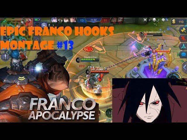 BEST FRANCO HOOKS MONTAGE #13 | GamEnTrix | Mobile Legends |