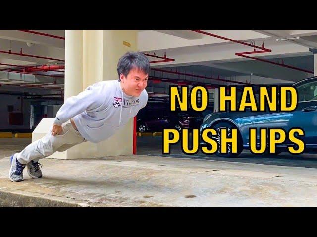 How to do NO HAND Push Ups like a PRO