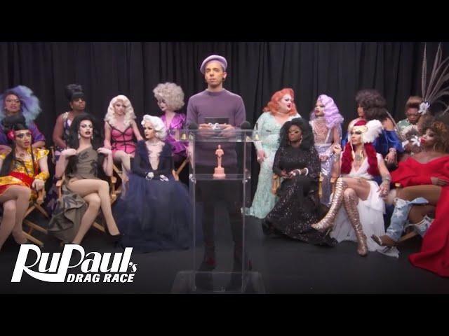  Aja Tests the S10 Queens w/ the #DragRace Herstory Quiz | RuPaul's Drag Race