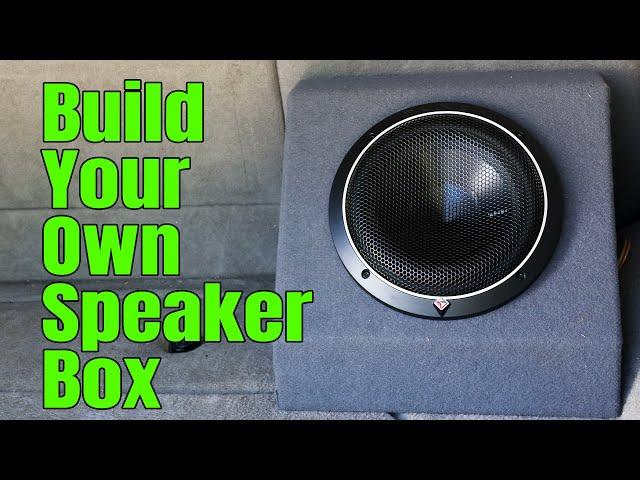 Building a Custom DIY Subwoofer Box | Get Better Bass